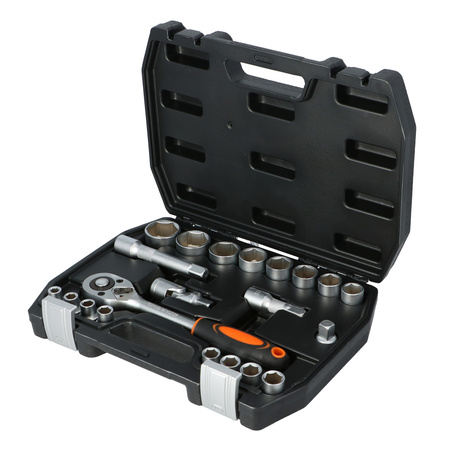 FASTER TOOLS klucze nasadowe 21cz.