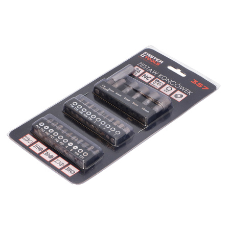 FASTER TOOLS Zestaw końcówek 1/4" - 26szt.