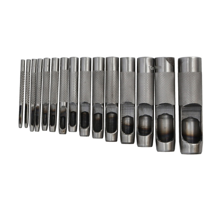 FASTER TOOLS wycinaki rymarskie 15cz. 2-22mm