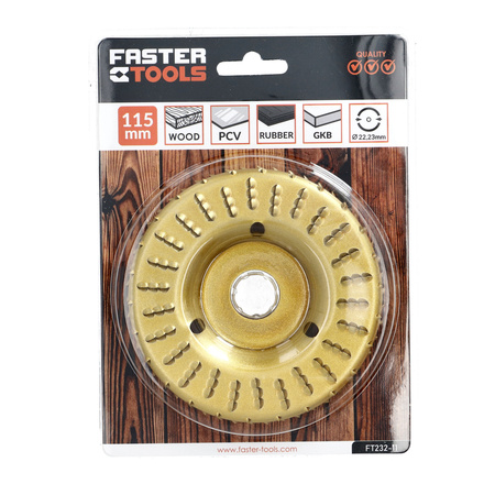 FASTER TOOLS tarcza tarnik pełny 115mm