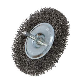 FASTER TOOLS Szczotka tarczowa, trzpień stalowa 100 20