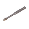 DRAUMET PREMIUM Wiertło do szkła i glazury 4-ostrzowe 6 x 75 mm