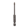 DRAUMET PREMIUM Wiertło do szkła i glazury 4-ostrzowe 4  x 75 mm