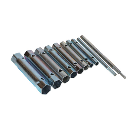 BRENAR klucze rurowe 10cz. 6-22mm