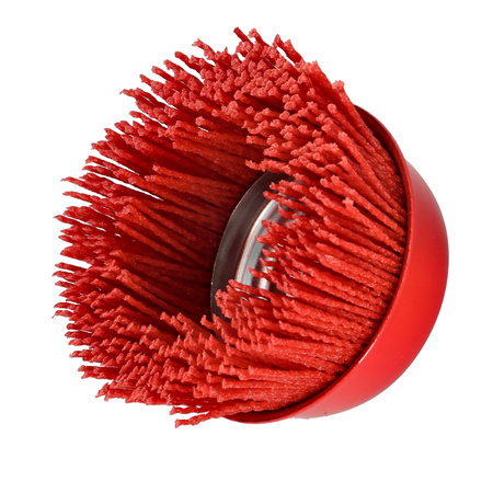 FASTER TOOLS Szczotka doczołowa M14 nylonowa 100