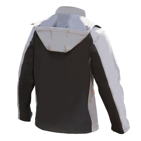 PROTECT2U kurtka SOFTSHELL z kapturem XL