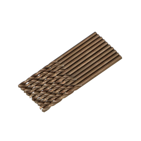 FASTER TOOLS Wiertło do metalu 4,5 mm - 10 szt