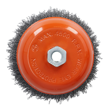 FASTER TOOLS Szczotka doczołowa stalowa. Gwint M14 120 30