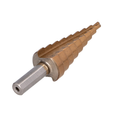 FASTER TOOLS wiertło wielostopniowe 4-20mm, stal narzędziowa łożyskowa