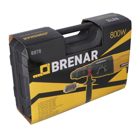 BRENAR Młoto-wiertarka SDS+ 800W