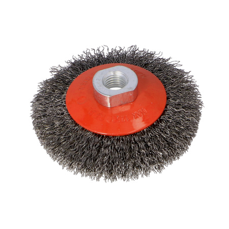 FASTER TOOLS Szczotka kątowa stalowa. Gwint M14 100 20