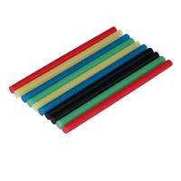FASTER TOOLS wkłady klejowe kolorowe 11mm 200mm 10szt. 