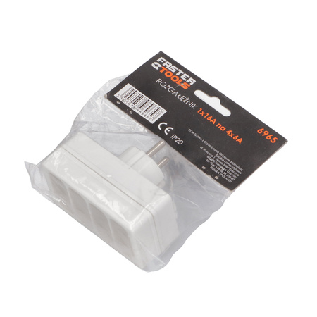 FASTER TOOLS rozgałęźnik 1x16A na 4x16A