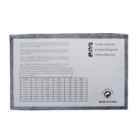 PROTECT2U Trzewiki ochronne Model 305 47