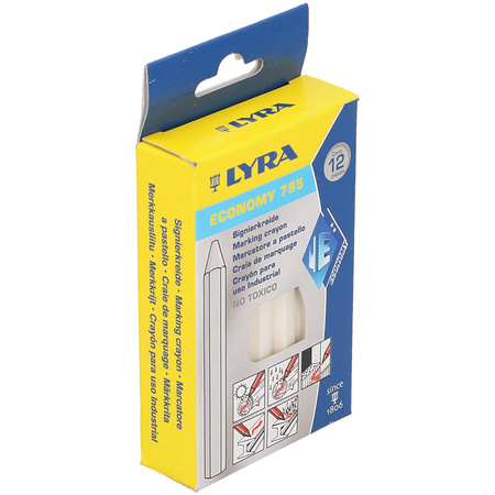 LYRA Kreda do oznaczeń żółty - 1 sztuka