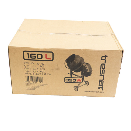 TRESNAR betoniarka 160l 850W