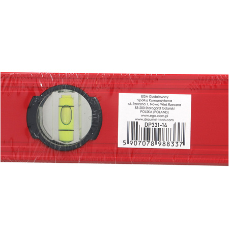 DRAUMET PREMIUM Poziomica z 3 libelkami i magnesem 120 cm