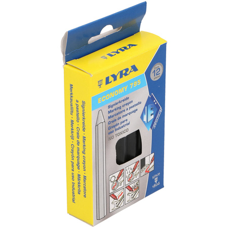 LYRA Kreda do oznaczeń żółty - 1 sztuka