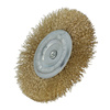 FASTER TOOLS Szczotka tarczowa, trzpień mosiądz 120 35