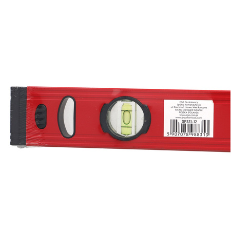 DRAUMET PREMIUM Poziomica z 3 libelkami i magnesem 80 cm