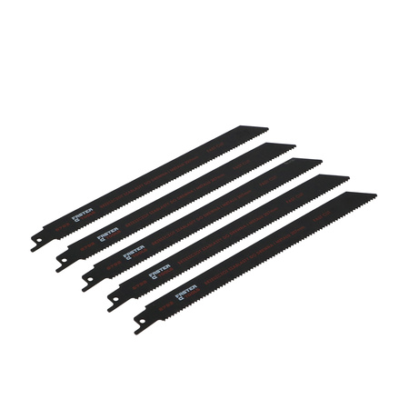 FASTER TOOLS Brzeszczot szablasty do drewna i metalu BiMetal 150mm 5szt. 225 10