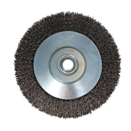 FASTER TOOLS Szczotka kątowa stalowa. Gwint M14 120 25