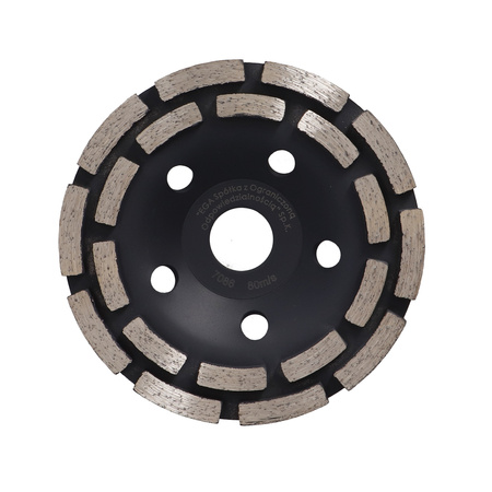 FASTER TOOLS Tarcza diamentowa do szlifowania 125mm podwójny segment
