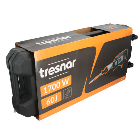 TRESNAR młot wyburzeniowy 1700W 60J 15,5 kg HEX30