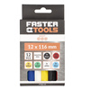 FASTER TOOLS kreda techniczna do znakowania kolorowa 12szt.