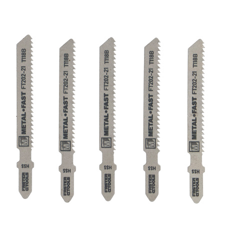 FASTER TOOLS Brzeszczot do wyrzynarki, uchwyt T, T118B 12 75