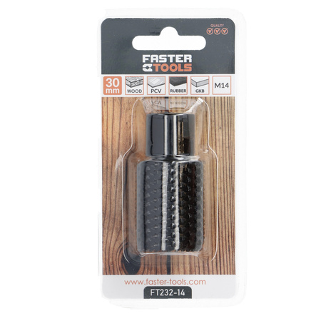 FASTER TOOLS tarnik owalny otwornica 30mm M14