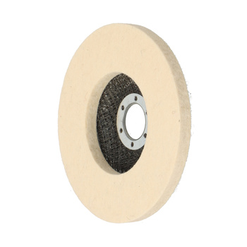 FASTER TOOLS tarcza polerska filcowa pełna 125x10x22,23mm