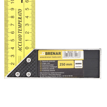 BRENAR Kątownik stolarski 250 mm
