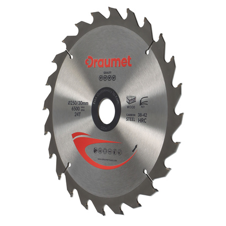 DRAUMET Tarcza widiowa 250x30 24 1,8 3,0