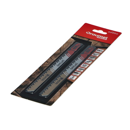 DRAUMET PREMIUM Brzeszczot do wyrzynarki, uchwyt T, T344D do drewna i PCV 6 132
