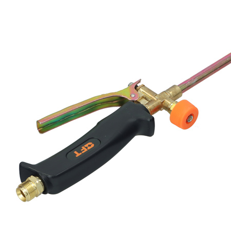 FASTER TOOLS palnik do papy, lanca 600mm, 3 dysze 50mm, wąż 5m