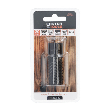 FASTER TOOLS tarnik owalny otwornica 20mm M14