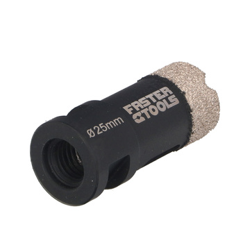 FASTER TOOLS otwornica diamentowa do gresu M14 25mm