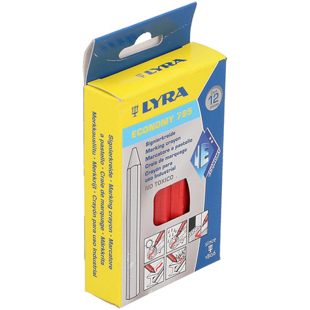 LYRA Kreda do oznaczeń żółty - 1 sztuka