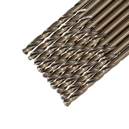 FASTER TOOLS Wiertło do metalu 4,5 mm - 10 szt