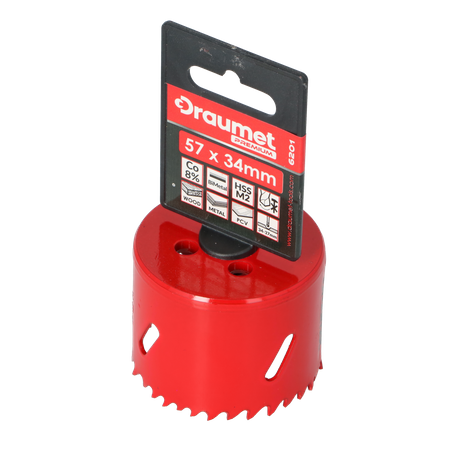 DRAUMET PREMIUM otwornica BI-METAL CO 8% 57x34mm