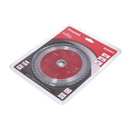 DRAUMET tarcza widiowa do cięcia metalu 185x20x48z