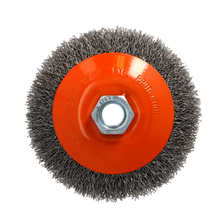 FASTER TOOLS Szczotka kątowa stalowa. Gwint M14 100 20