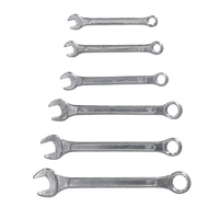 BRENAR klucze płasko-oczkowe 6cz. 8-17mm