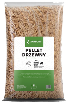 TimberGlow Pellet drzewny 15 kg