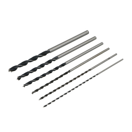 FASTER TOOLS Wiertła szalunkowe do drewna zestaw - 6cz. 4 - 12