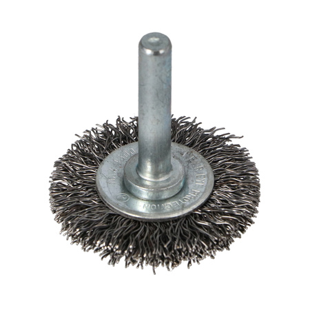 FASTER TOOLS Szczotka tarczowa, trzpień stalowa 40 10
