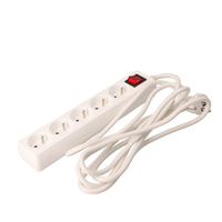 FASTER TOOLS przedłużacz domowy 5gniazd 3m z wyłącznikiem