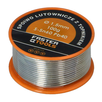 FASTER TOOLS cyna z kalafonią 100g 1,5mm