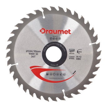 DRAUMET Tarcza widiowa 184x30 36 1,4 2,2